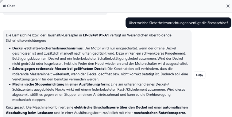 AI Chat PATselect® 4.0 4